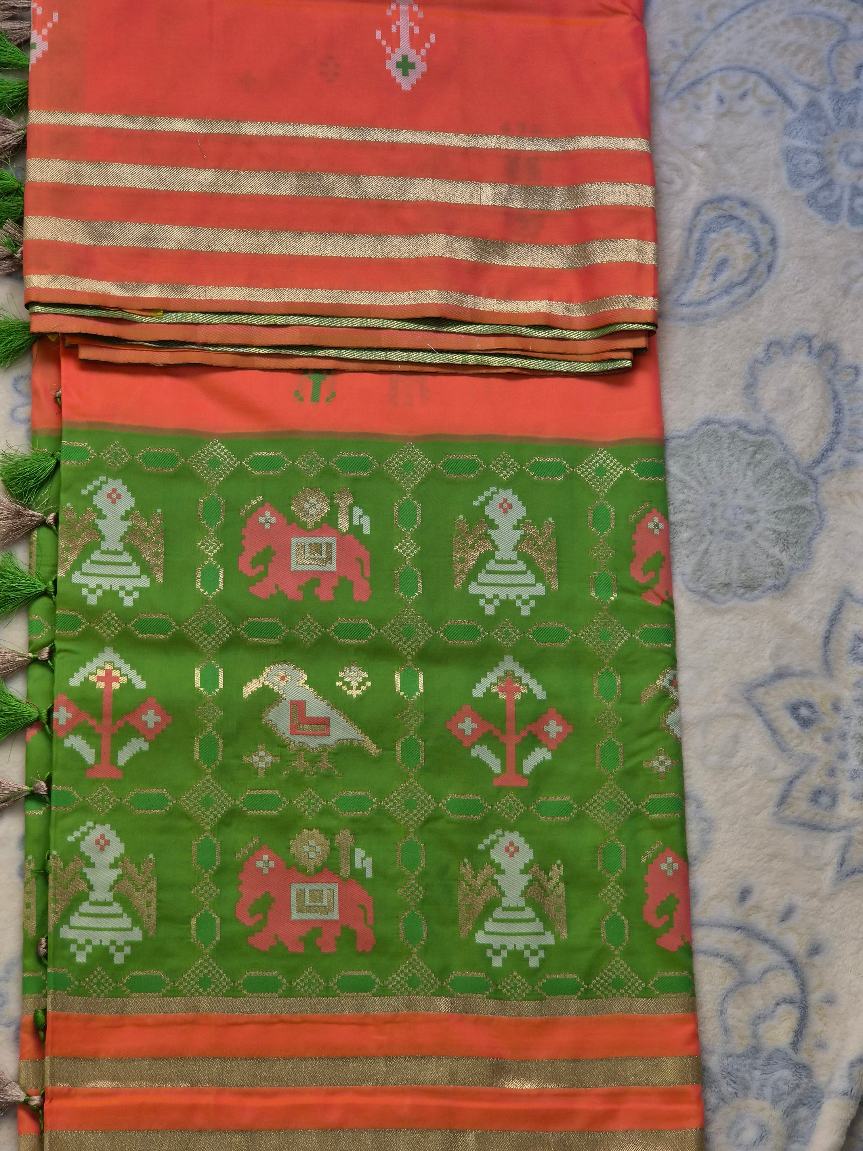 Heritage Soft Silk Patola Saree