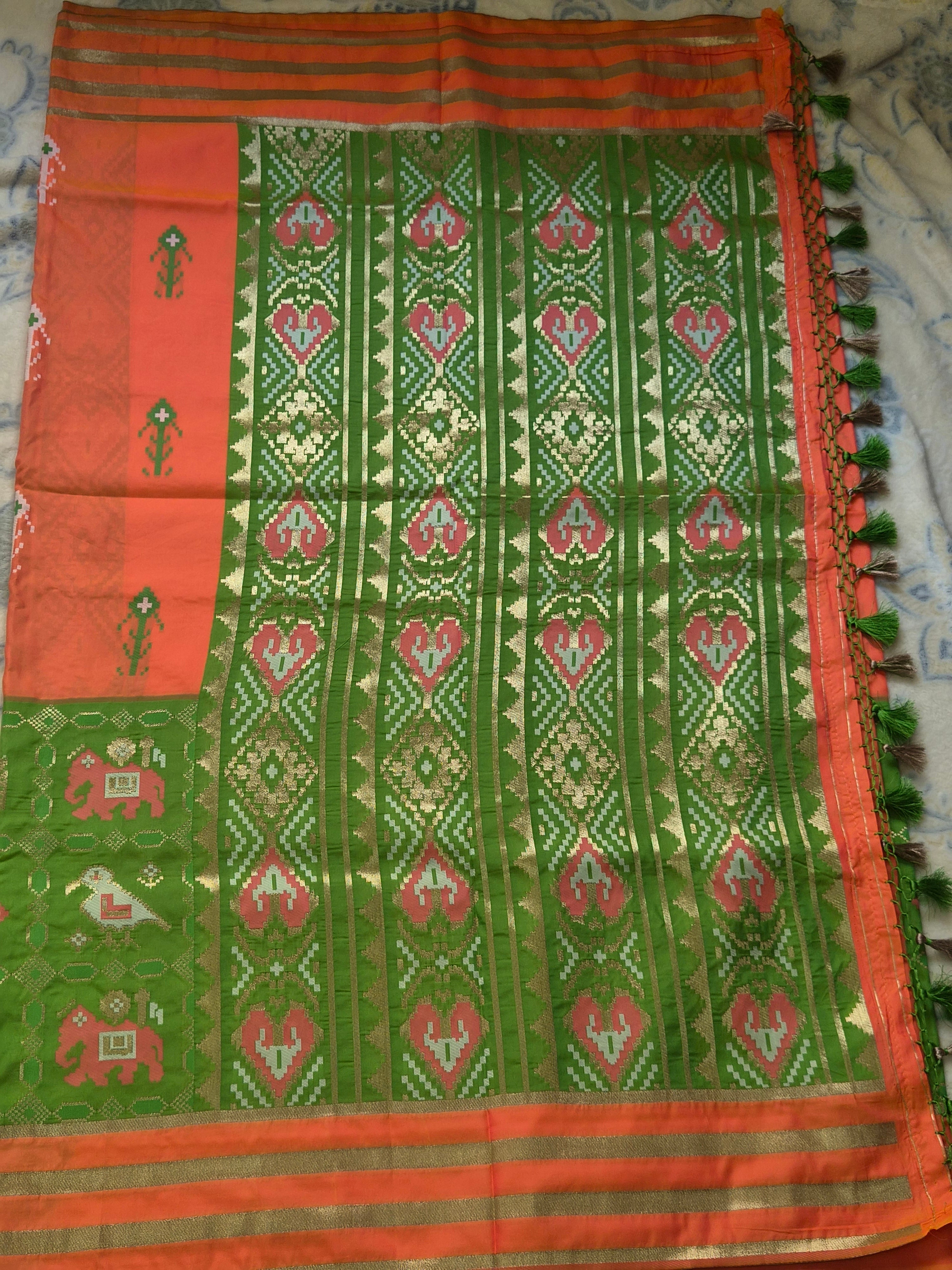 Heritage Soft Silk Patola Saree